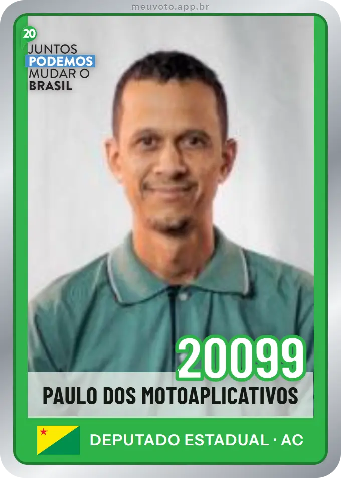 Carta de Paulo dos Motoaplicativos, número 20099, Podemos