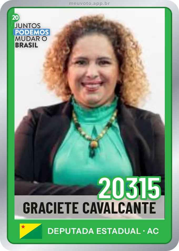 Carta de Graciete Cavalcante, número 20315, Podemos