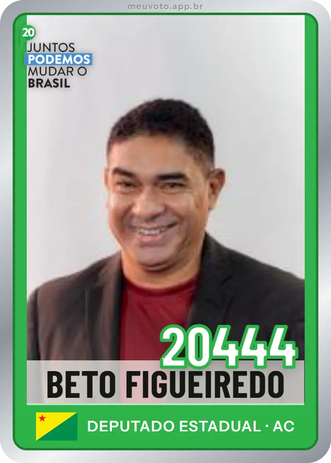 Carta de Beto Figueiredo, número 20444, Podemos