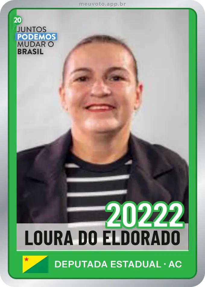 Carta de Loura do Eldorado, número 20222, Podemos