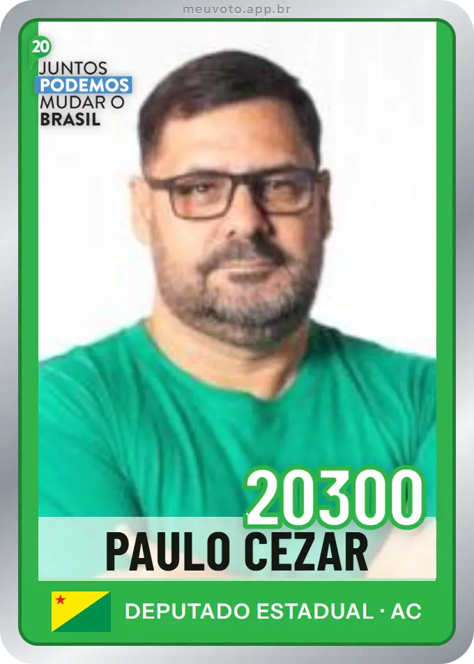 Carta de Paulo Cezar, número 20300, Podemos