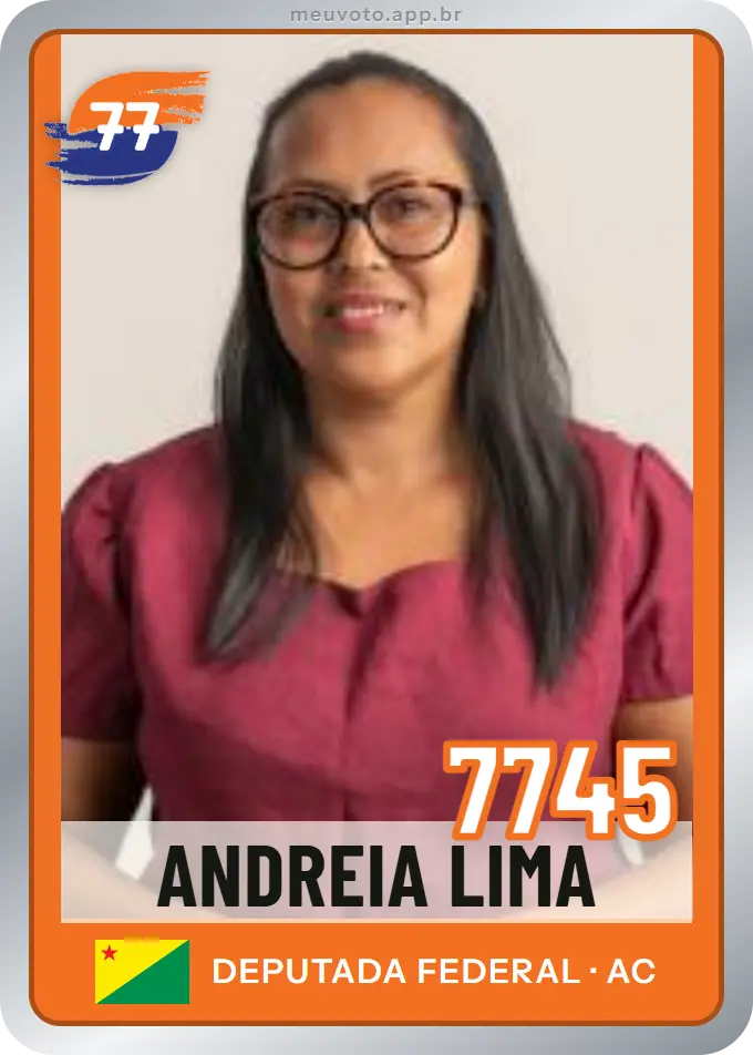 Carta de Andreia Lima, número 7745, Solidariedade