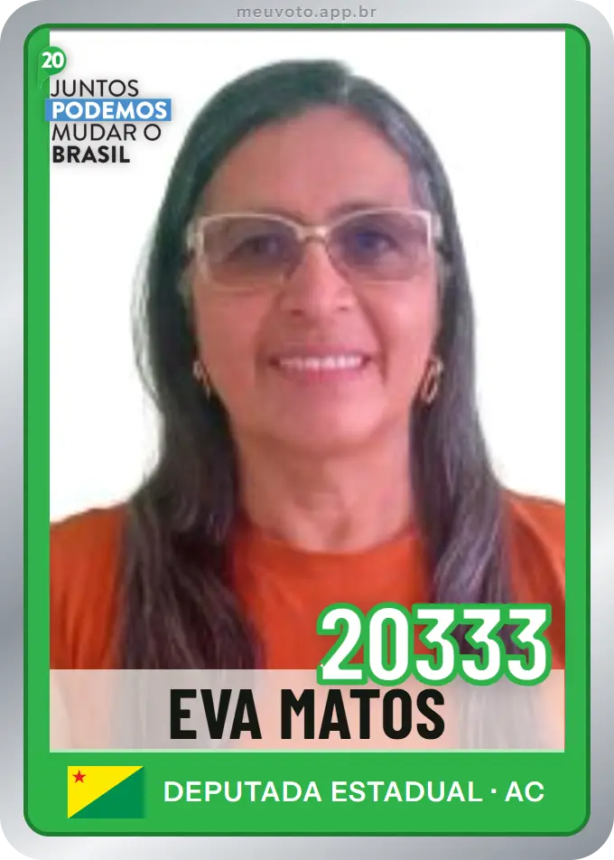 Carta de Eva Matos, número 20333, Podemos