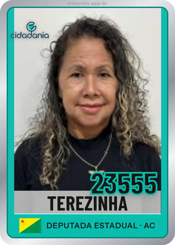 Carta de Terezinha, número 23555, Cidadania