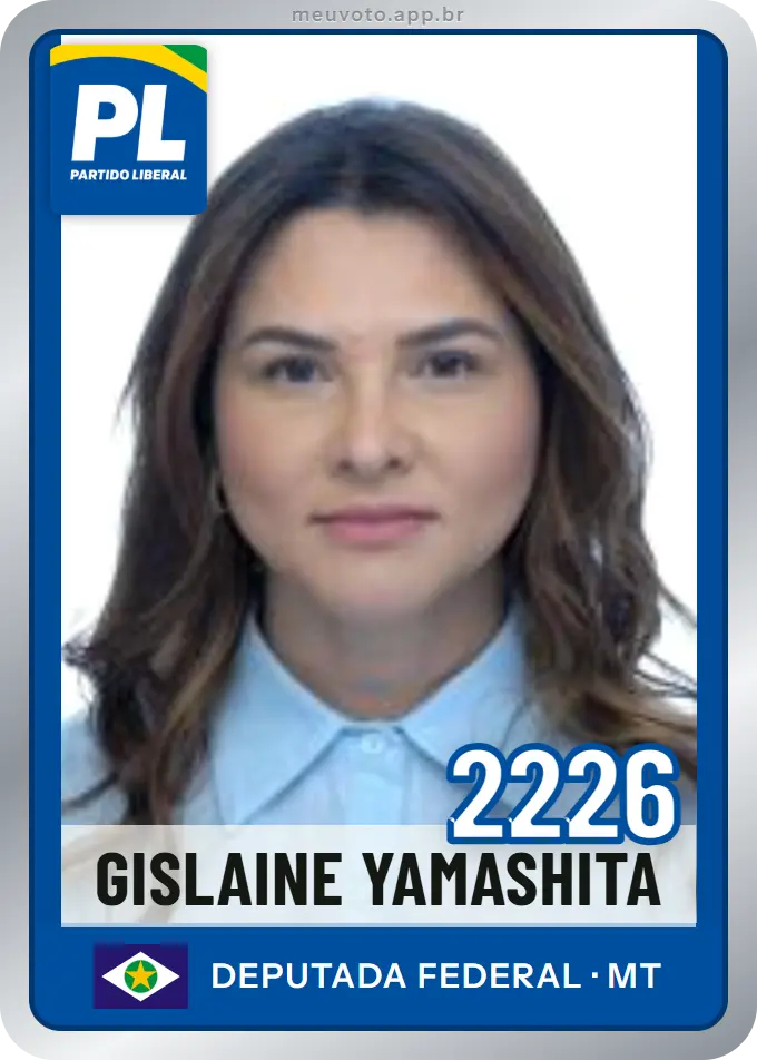 Carta de Gislaine Yamashita, número 2226, PL