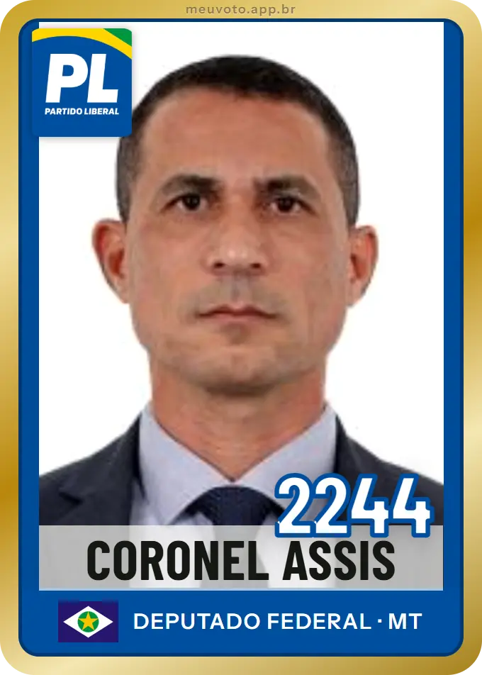 Carta de Coronel Assis, número 2244, PL