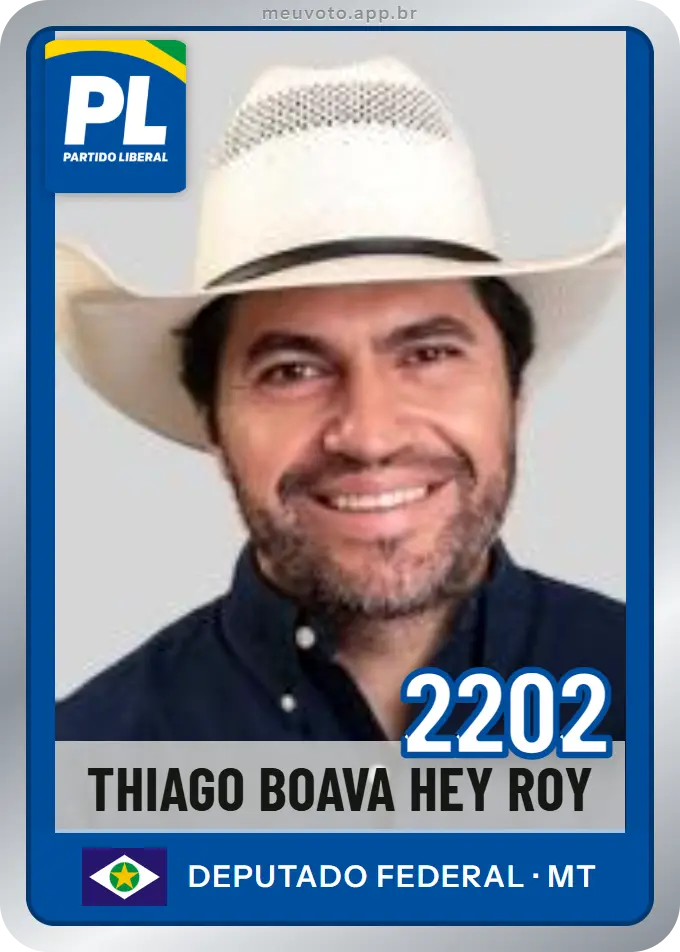 Carta de Thiago Boava Hey Roy, número 2202, PL