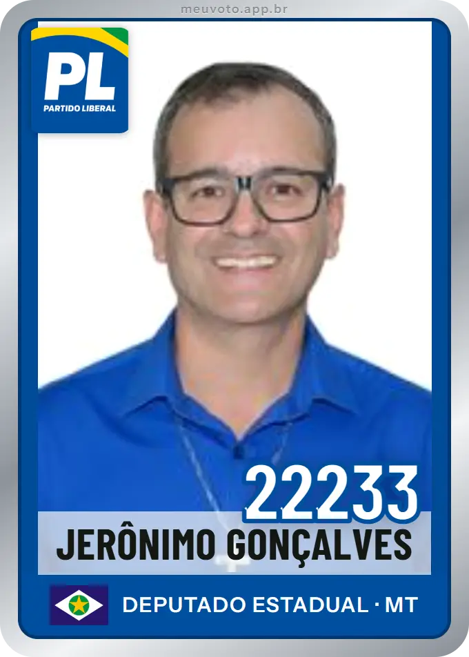 Carta de Jerônimo Gonçalves, número 22233, PL