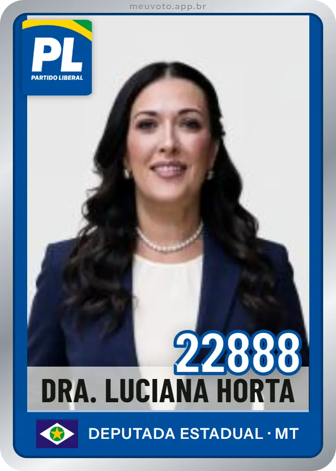 Carta de Dra. Luciana Horta, número 22888, PL