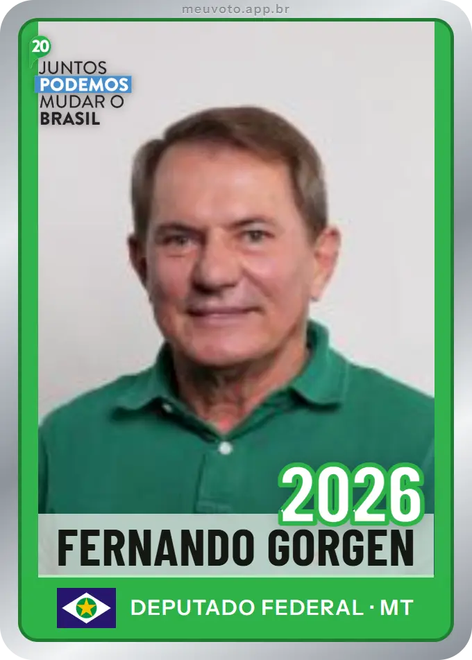 Carta de Fernando Gorgen, número 2026, Podemos