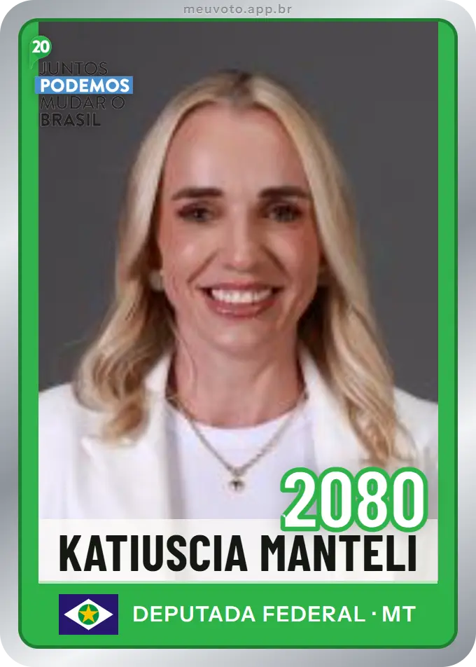 Carta de Katiuscia Manteli, número 2080, Podemos