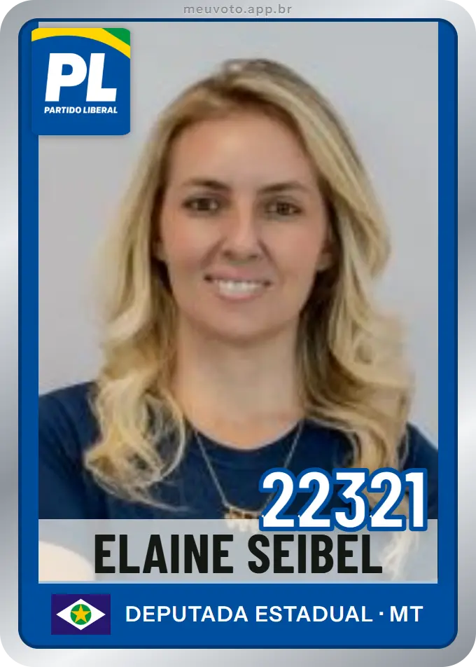 Carta de Elaine Seibel, número 22321, PL