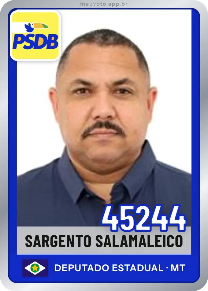 Carta de Sargento Salamaleico, número 45244, PSDB