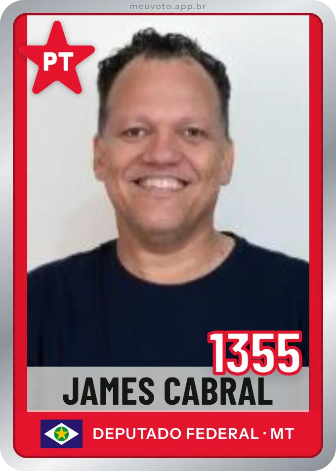 Carta de James Cabral, número 1355, PT