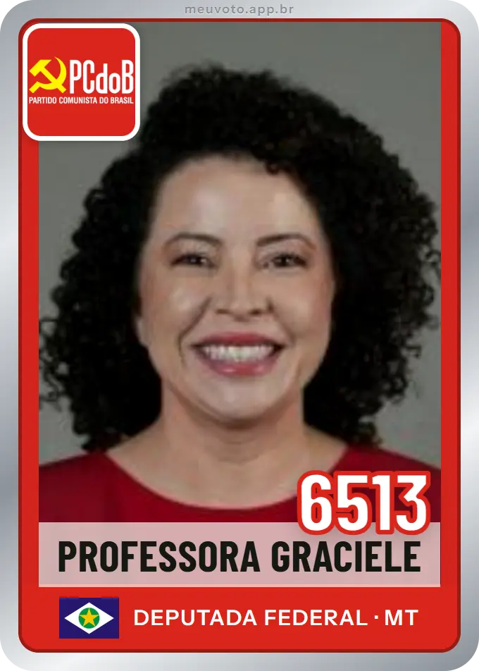 Carta de Professora Graciele, número 6513, PCdoB