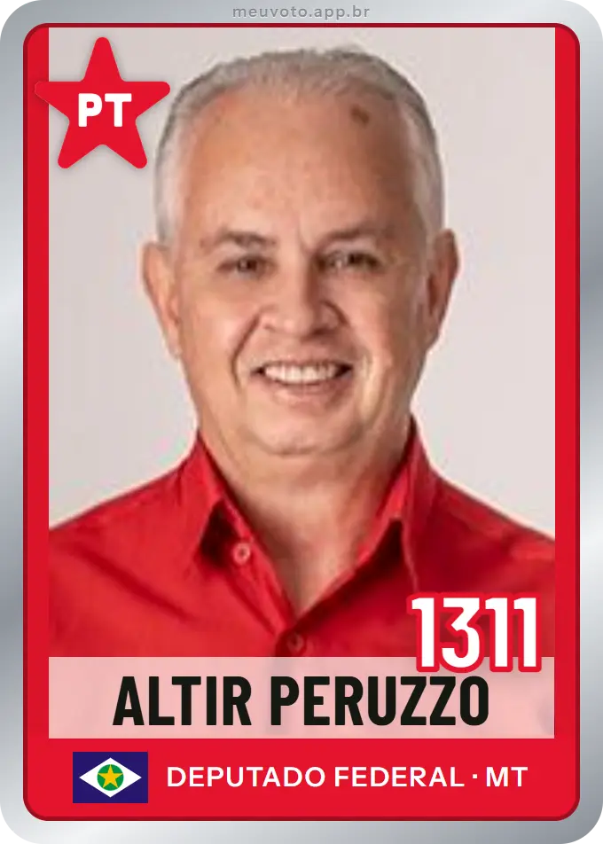 Carta de Altir Peruzzo, número 1311, PT