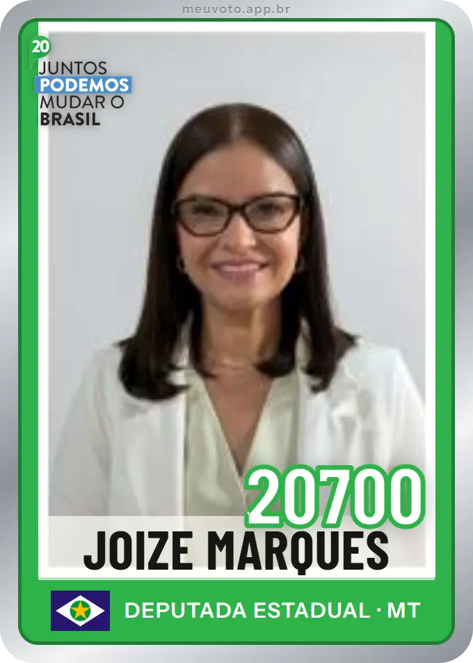 Carta de Joize Marques, número 20700, Podemos