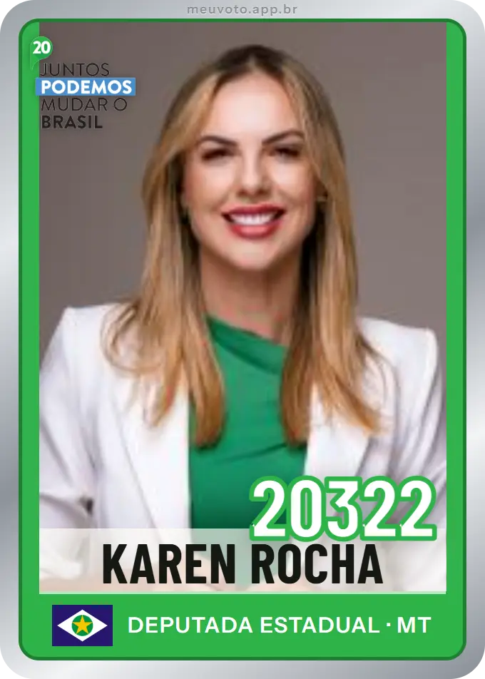 Carta de Karen Rocha, número 20322, Podemos