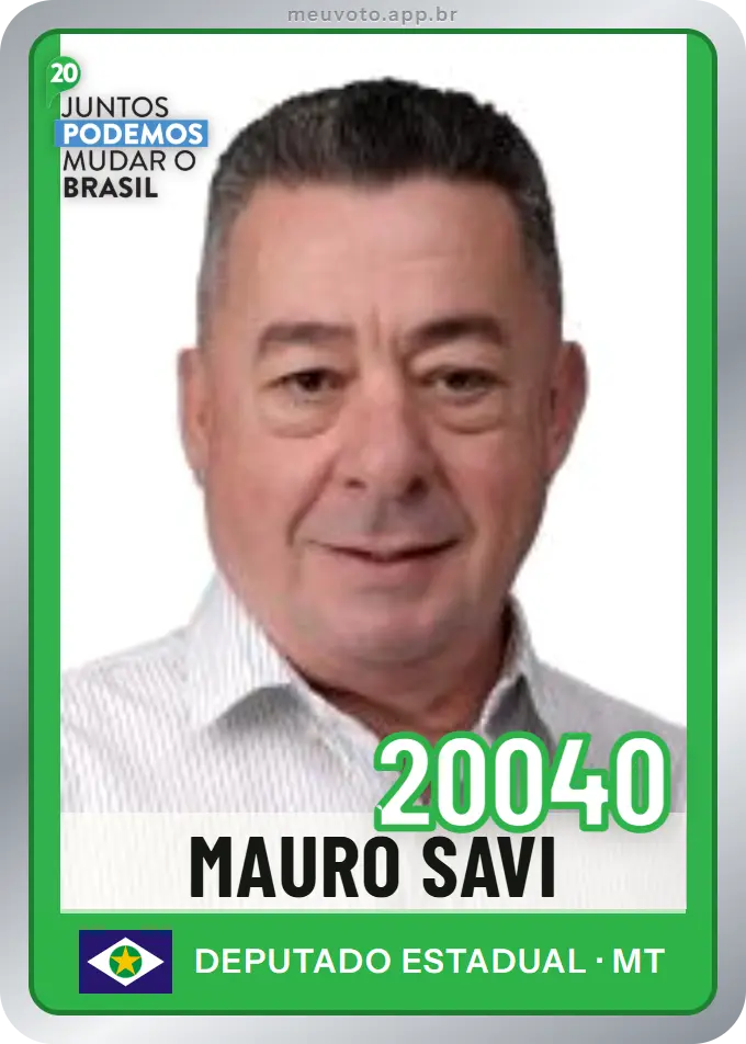 Carta de Mauro Savi, número 20040, Podemos