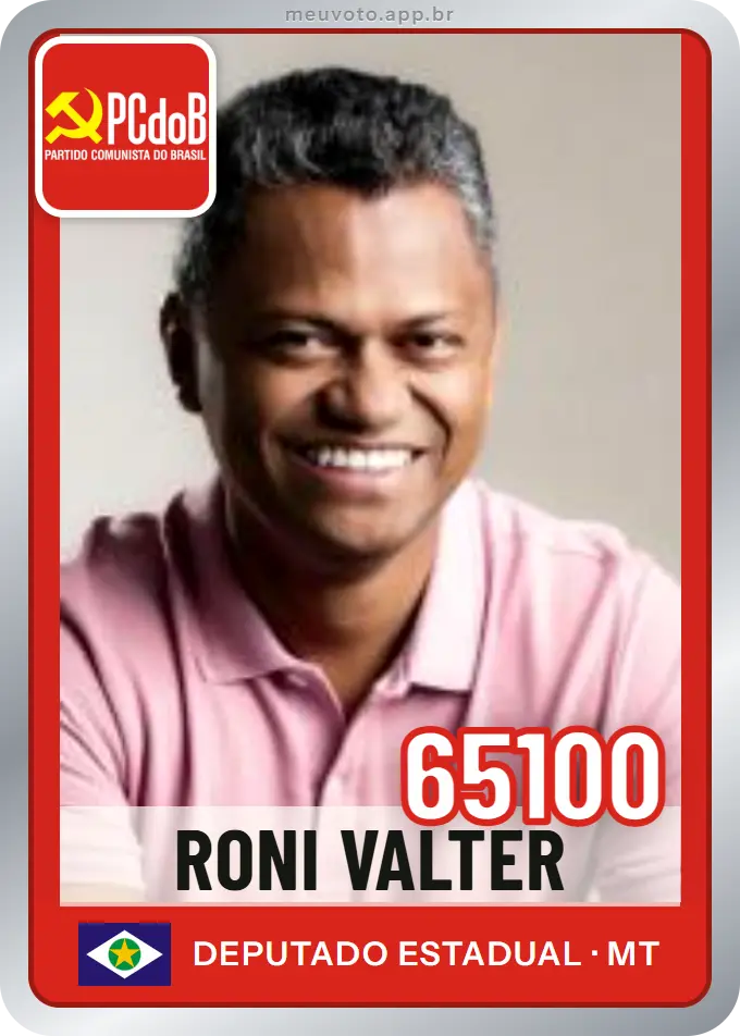 Carta de Roni Valter, número 65100, PCdoB
