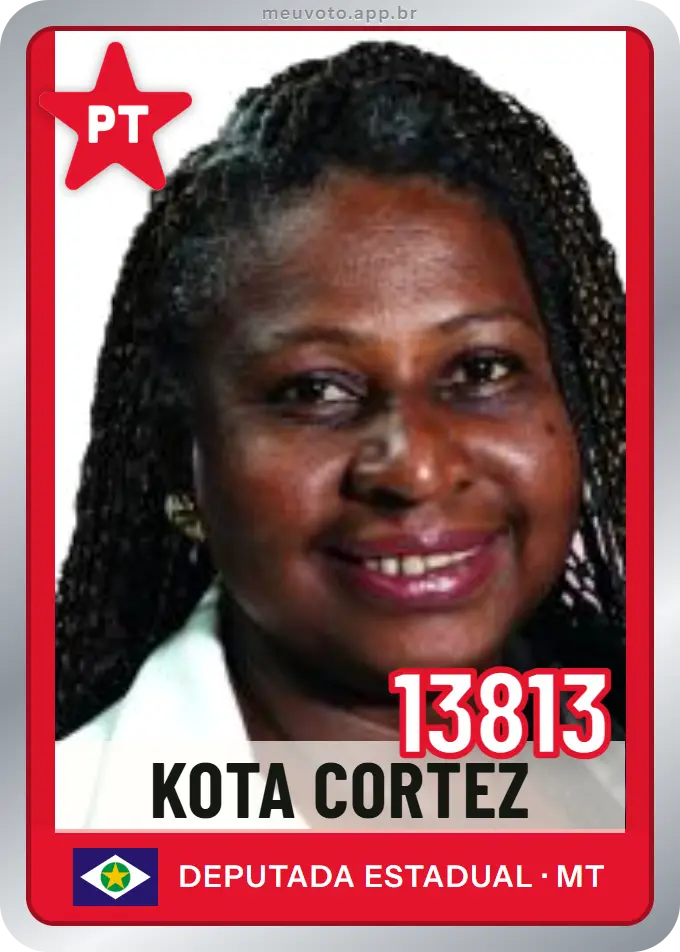 Carta de Kota Cortez, número 13813, PT