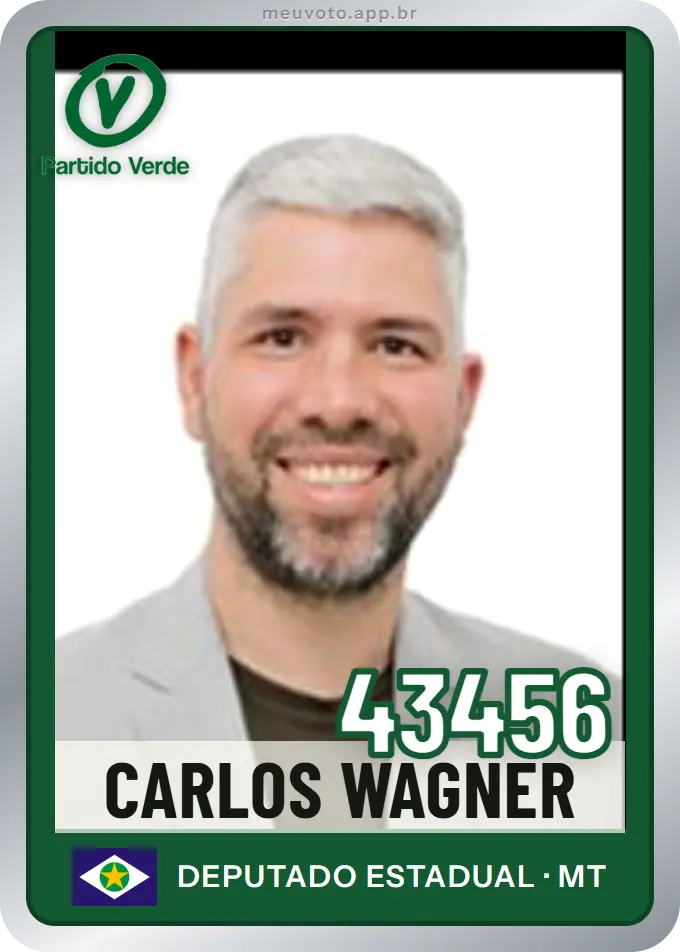 Carta de Carlos Wagner, número 43456, PV