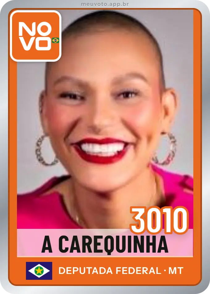 Carta de A Carequinha, número 3010, Novo