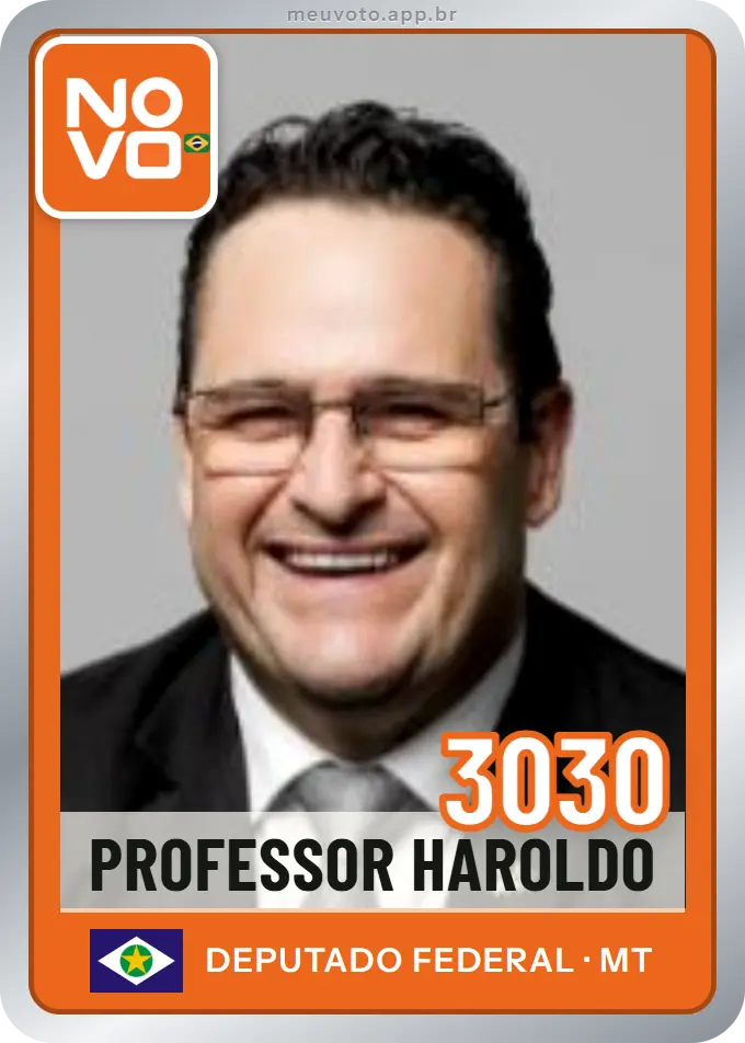 Carta de Professor Haroldo, número 3030, Novo