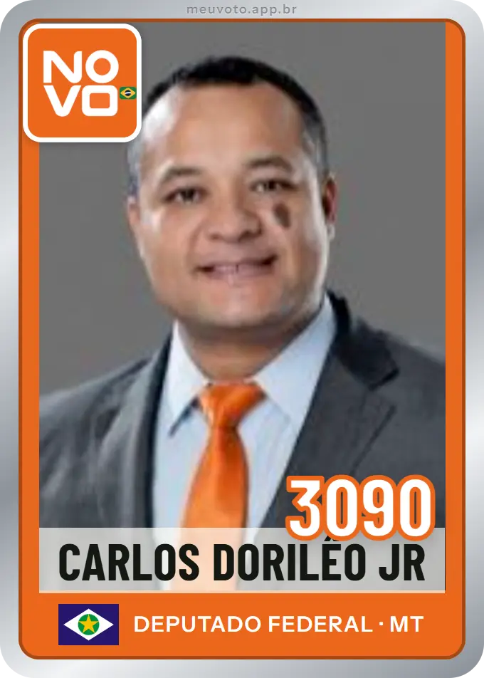 Carta de Carlos Dorilêo Jr, número 3090, Novo