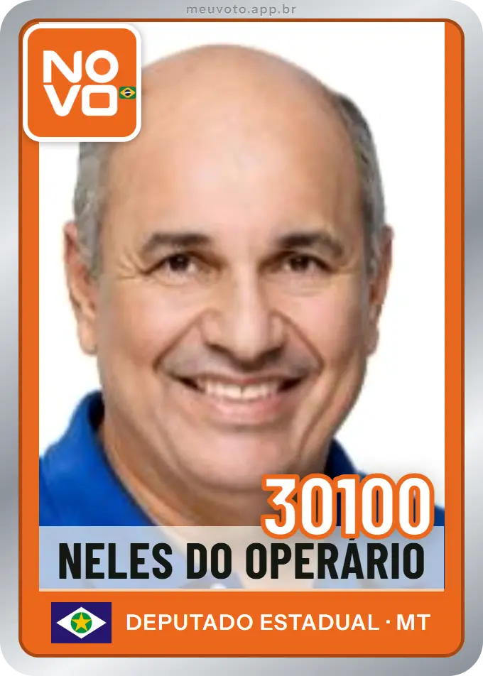 Carta de Neles do Operário, número 30100, Novo