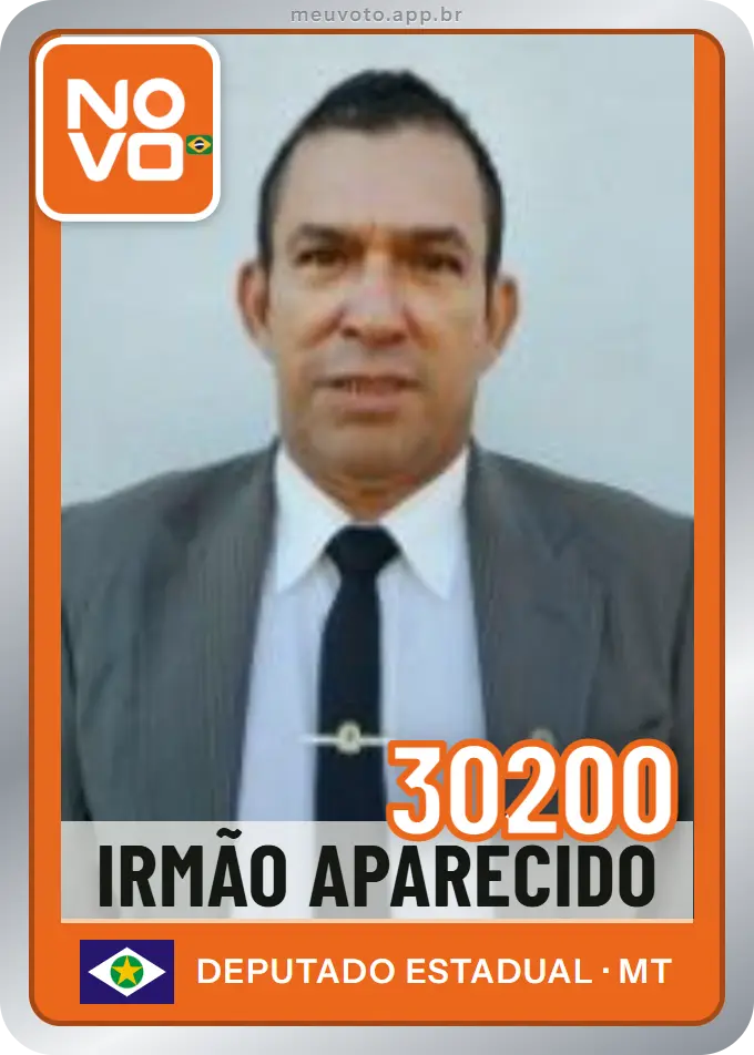 Carta de Irmão Aparecido, número 30200, Novo