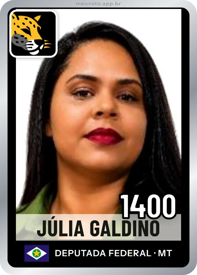 Carta de Júlia Galdino, número 1400, Missão