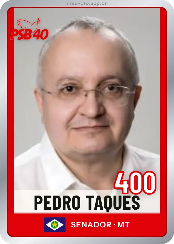 Carta de Pedro Taques, número 400, PSB