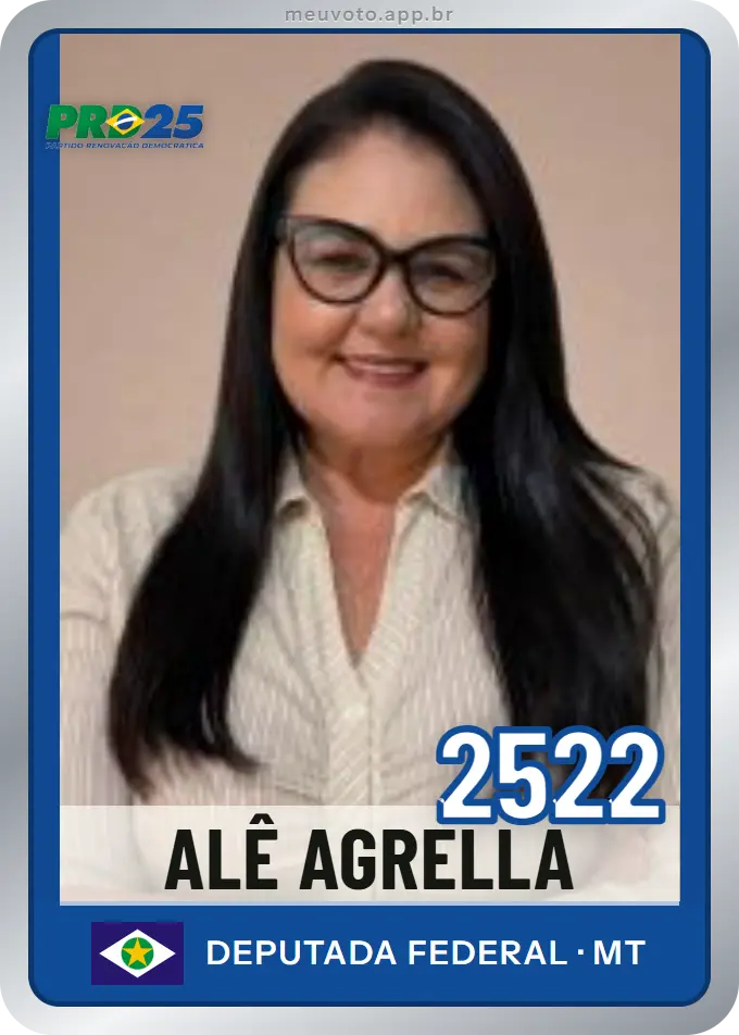 Carta de Alê Agrella, número 2522, PRD
