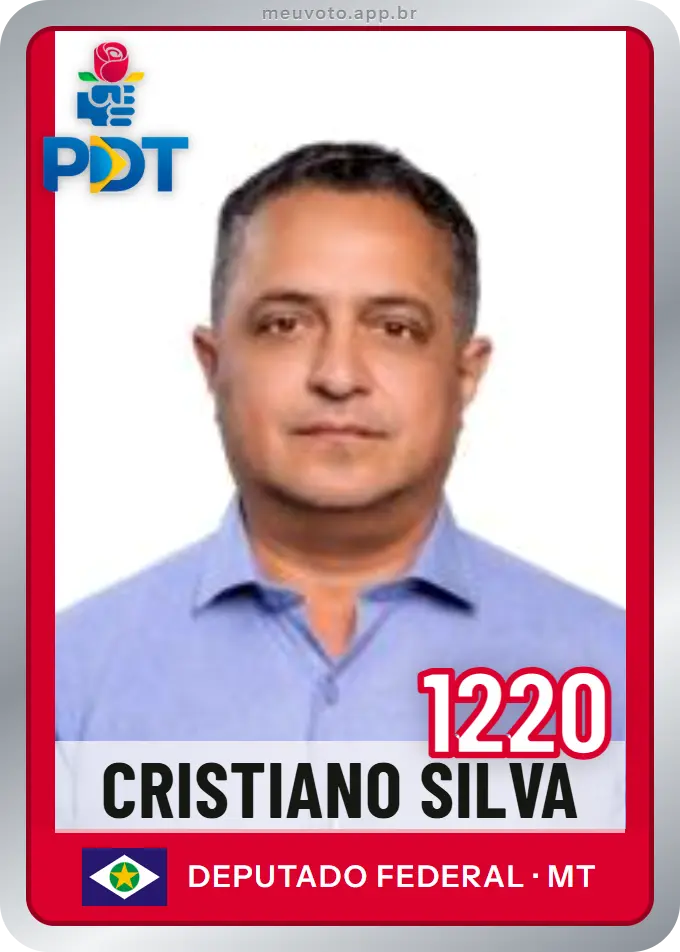 Carta de Cristiano Silva, número 1220, PDT