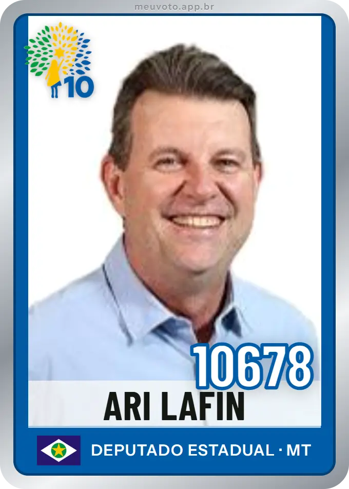 Carta de Ari Lafin, número 10678, Republicanos