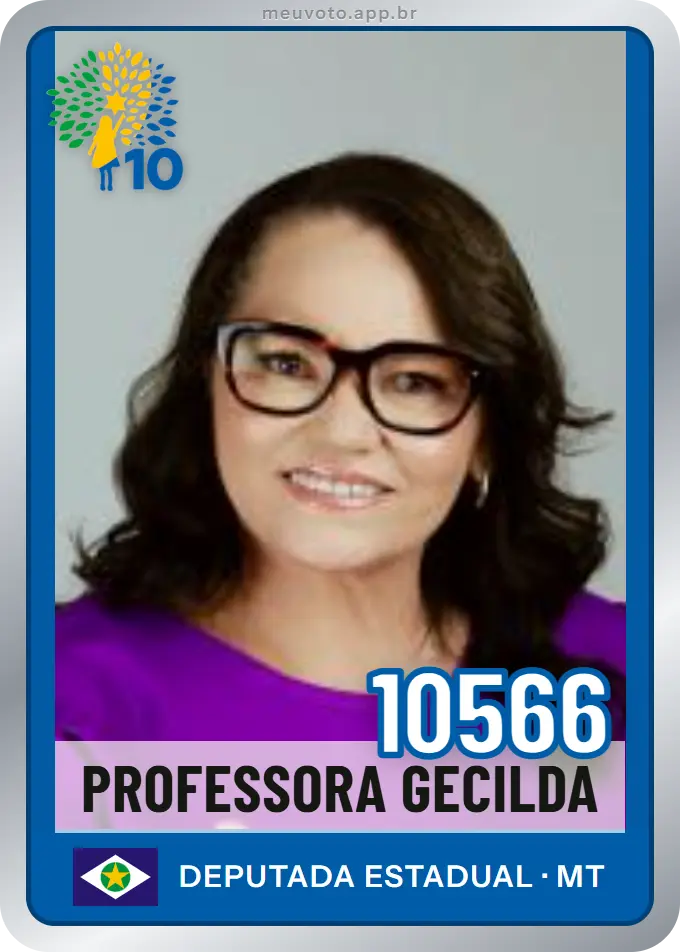 Carta de Professora Gecilda, número 10566, Republicanos