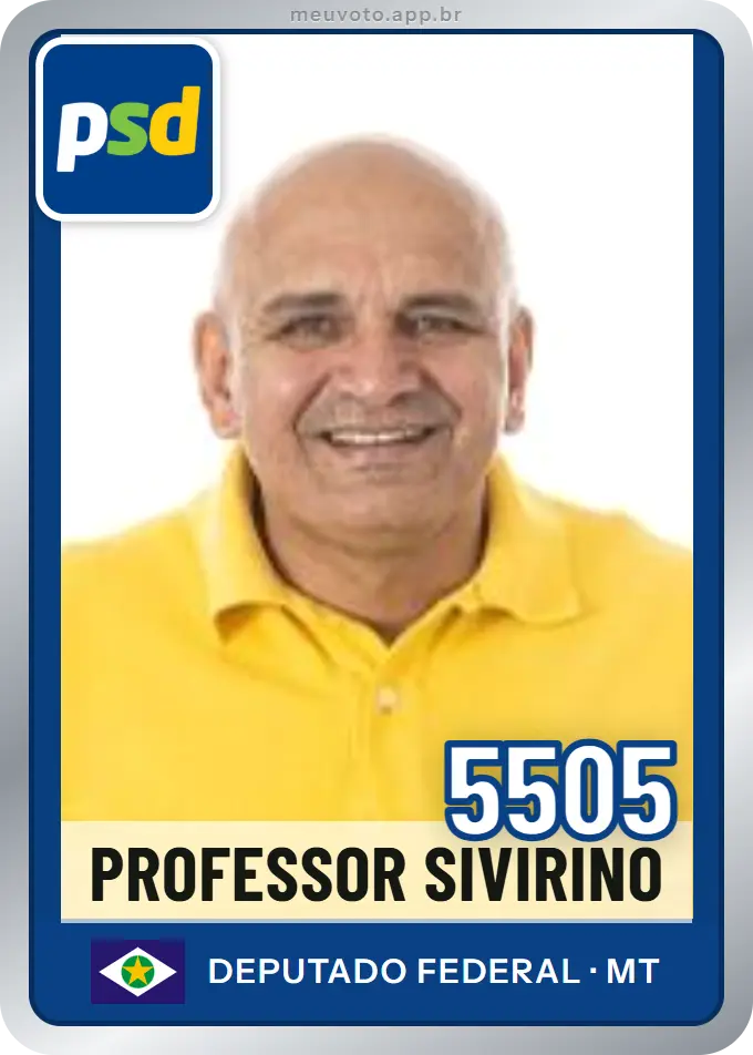 Carta de Professor Sivirino, número 5505, PSD
