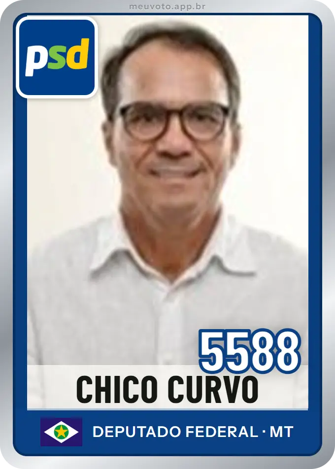Carta de Chico Curvo, número 5588, PSD