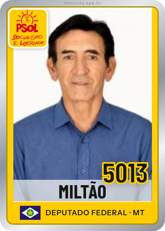 Carta de Miltão, número 5013, PSOL