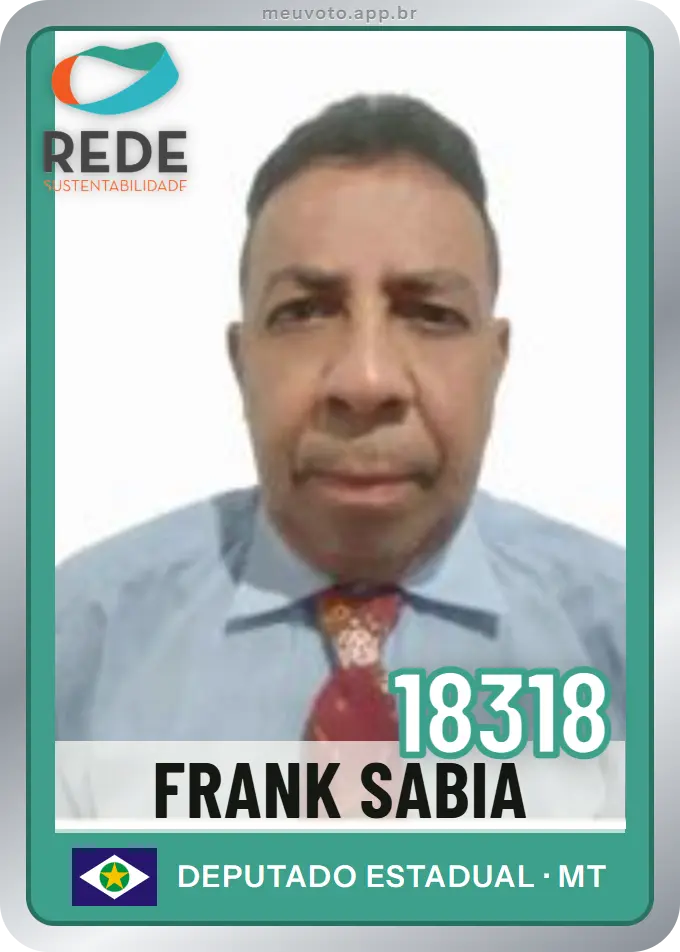 Carta de Frank Sabiá, número 18318, Rede