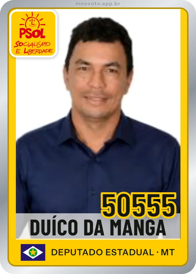 Carta de Duíco da Manga, número 50555, PSOL