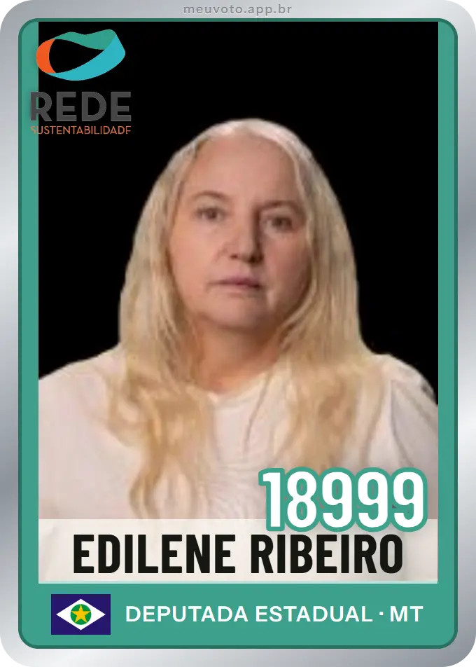 Carta de Edilene Ribeiro, número 18999, Rede