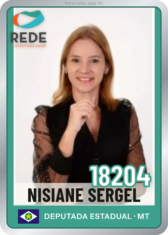 Carta de Nisiane Sergel, número 18204, Rede