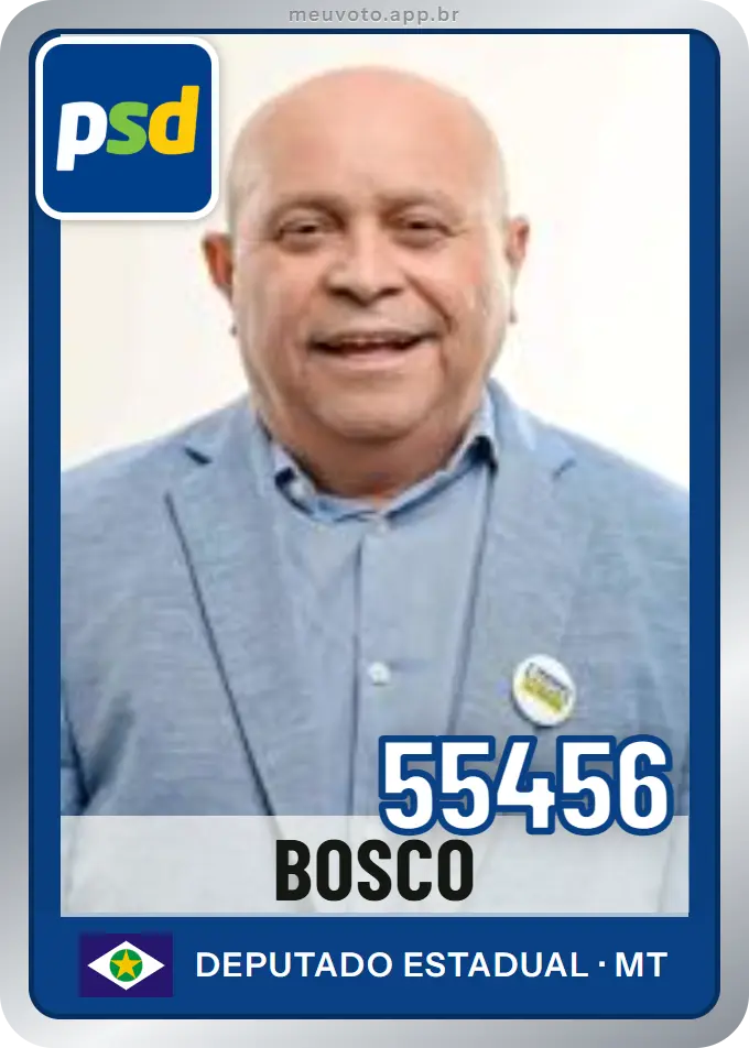 Carta de Bosco, número 55456, PSD