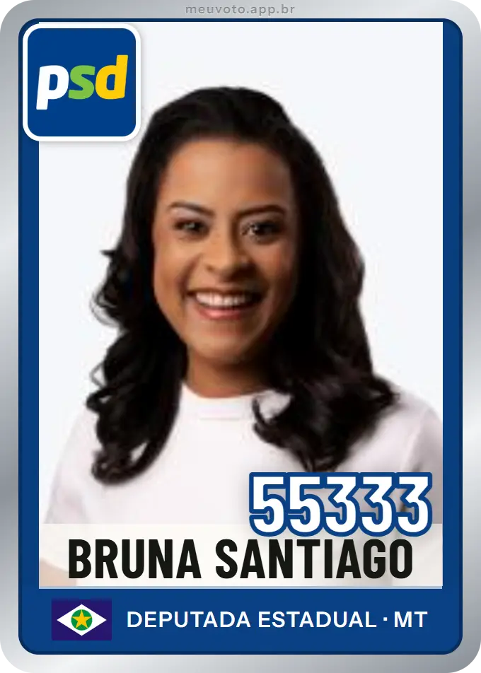 Carta de Bruna Santiago, número 55333, PSD