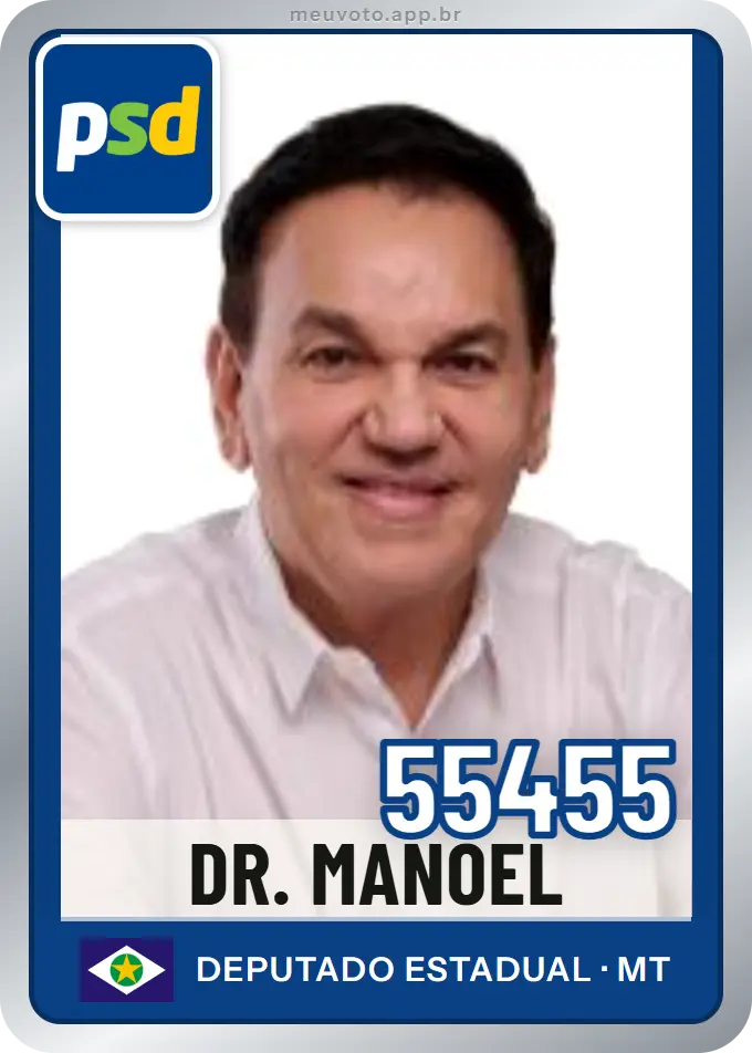 Carta de Dr. Manoel, número 55455, PSD