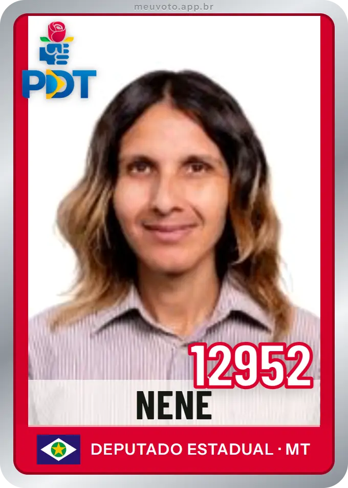 Carta de Nene, número 12952, PDT