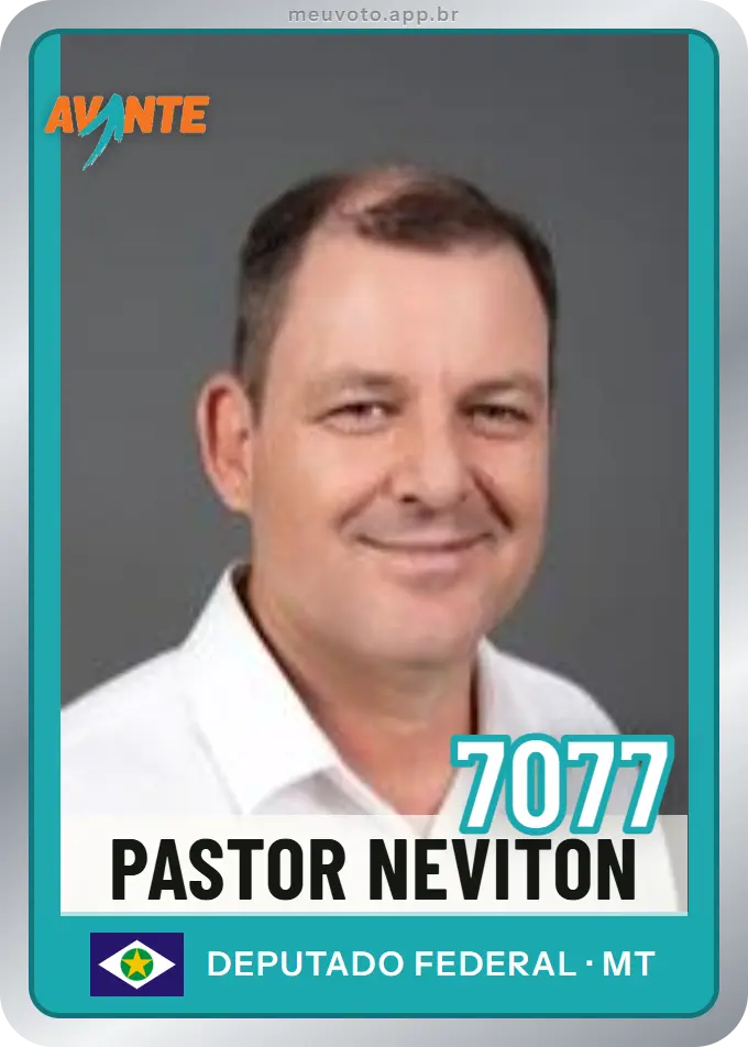 Carta de Pastor Neviton, número 7077, Avante