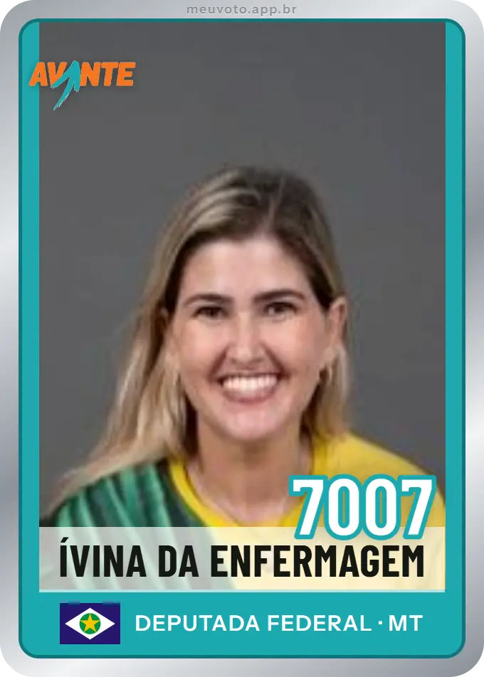 Carta de Ívina da Enfermagem, número 7007, Avante